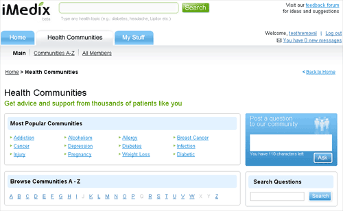 imedix screen shot - iMedix