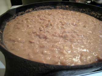 refried beans