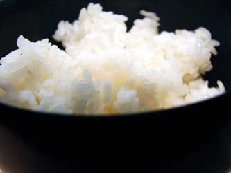 white rice